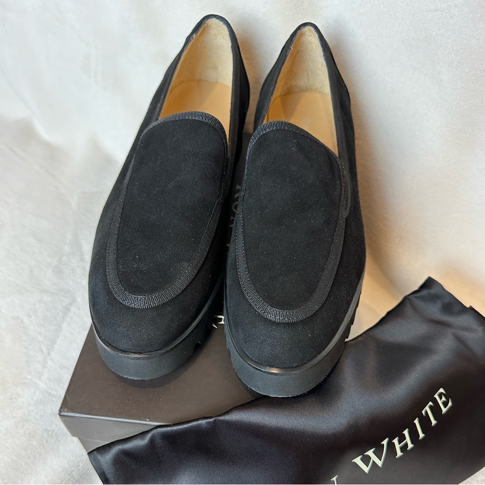 Ron White Solina Platform Loafer Sz 40 US 9.5